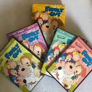 Family Guy Volume 1 / 4 DVD disc set - season 1 and 2 - all 28 episodes